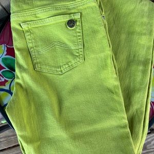 Michael Kors Lime green denim pants